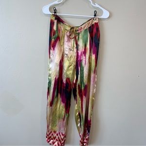 Cabi 100% silk caravan pants 376 XS